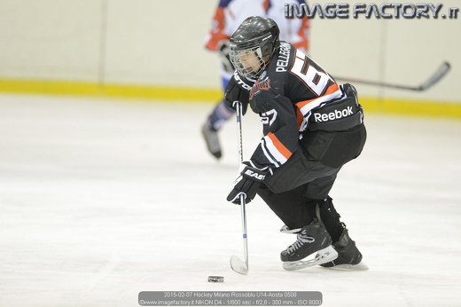 2015-02-07 Hockey Milano Rossoblu U14-Aosta 0508